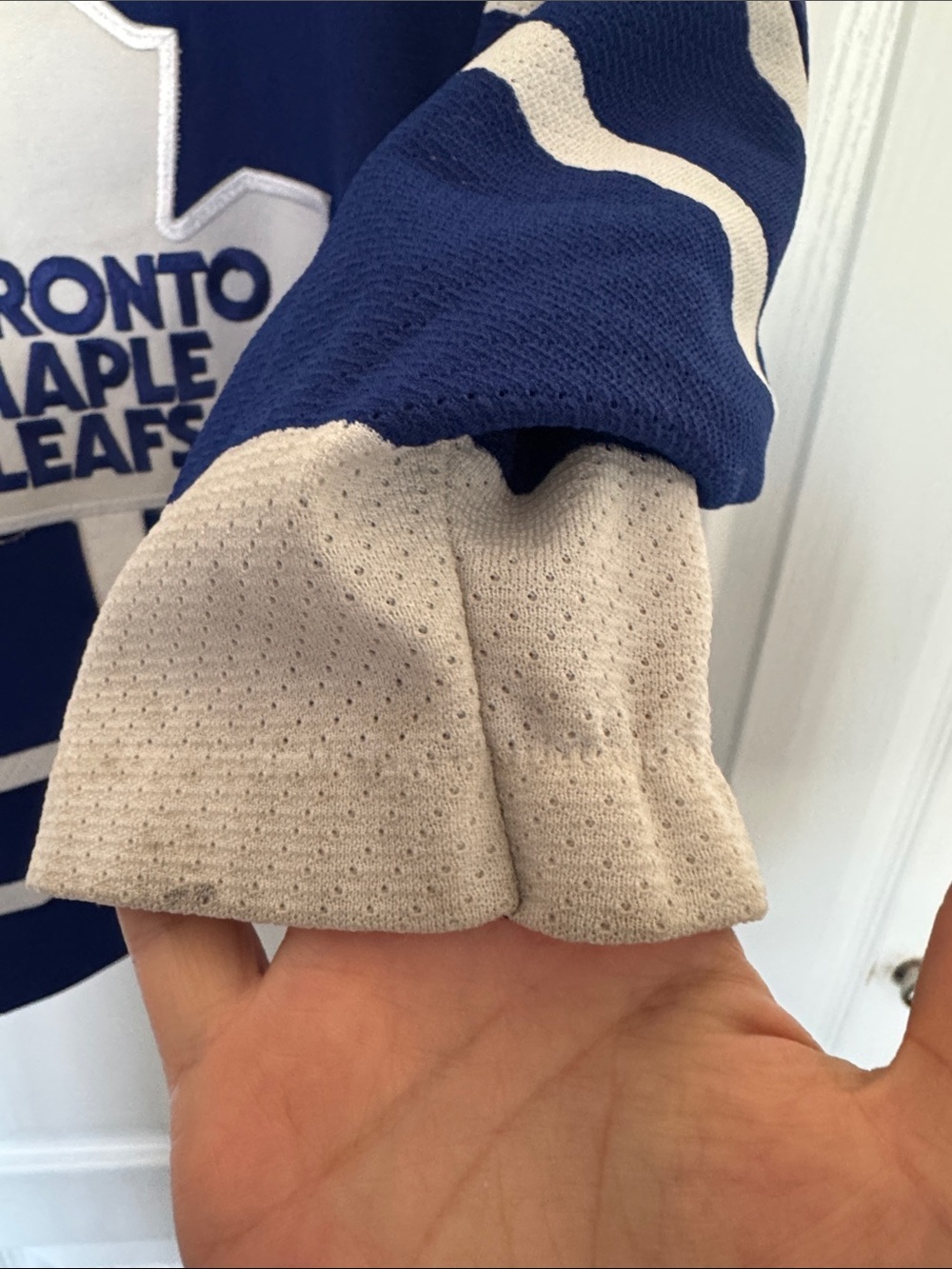Vintage Toronto Maple Leafs KOHO Hockey Jersey Youth L/XL Blue - Picture 4 of 8
